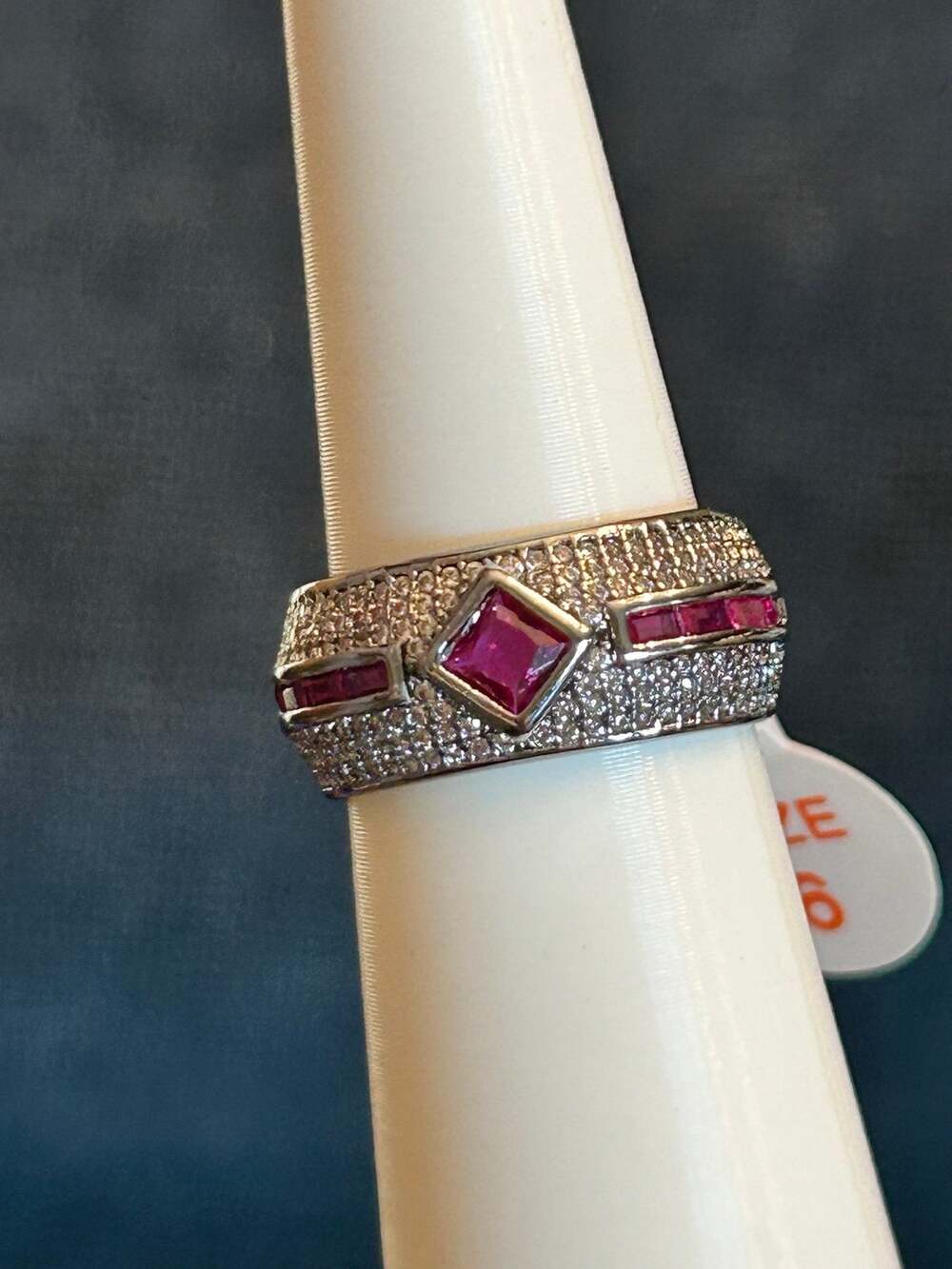 Bomb Party July Birthday 2026 SZ 6   The Sadie Ring. RG68104